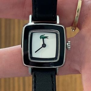 Lacoste Vintage Women's Petite Mini Square Case Watch